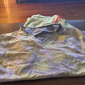 Infinity Raine Women's Camouflage Top - Green and Gray